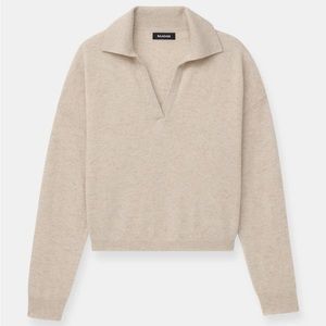 Naadam- Cashmere Polo Sweater!